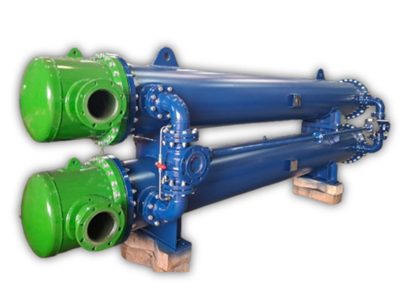 Shell and Tube Duplex Oil Coolers